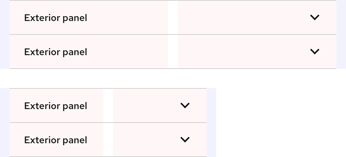 Accordions on small breakpoints